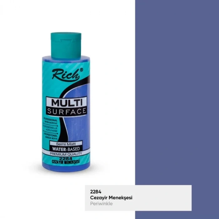 RICH MULTİ AKRİLİK BOYA 2284 CEZAYİR MENEKŞESİ 120 cc