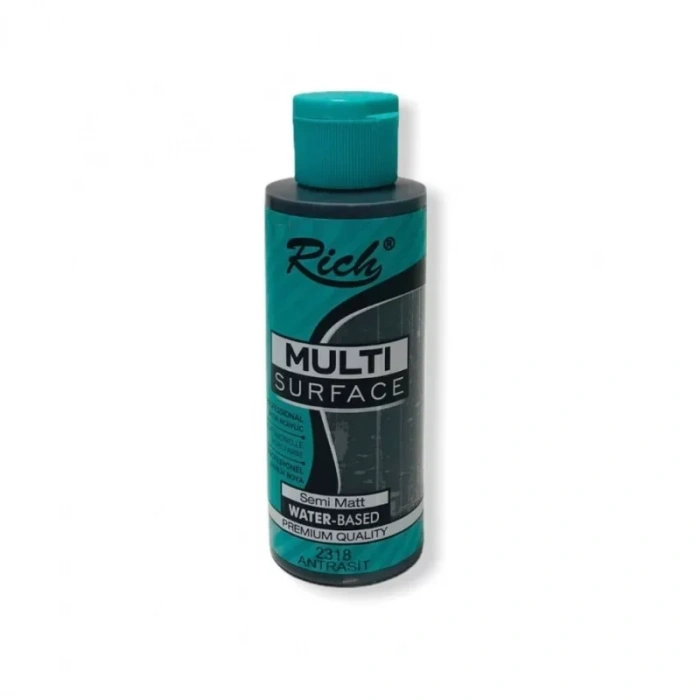 RICH MULTİ AKRİLİK BOYA 2318 ANTRASİT 120 cc