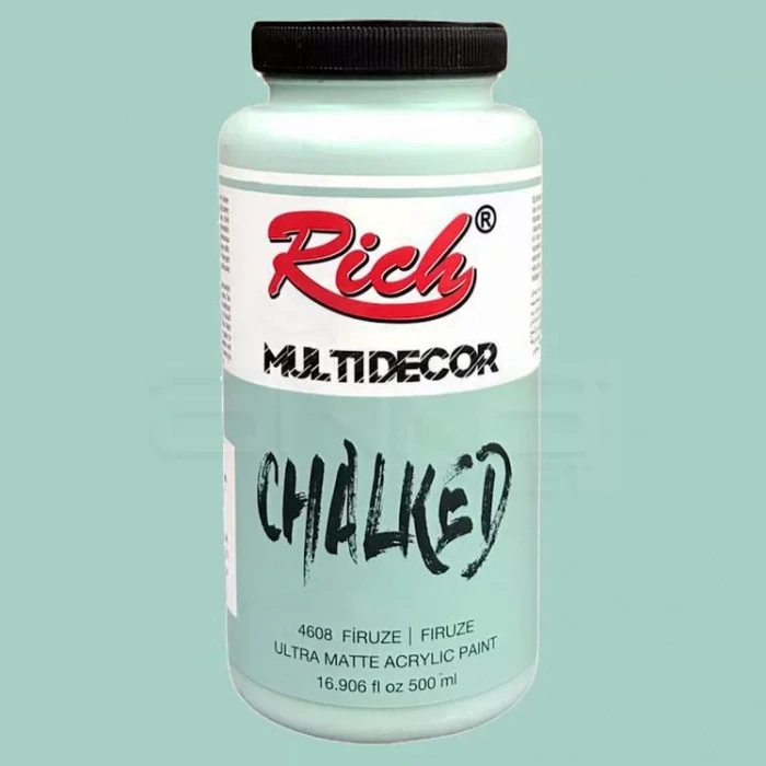 Rich Multi Decor Chalked Akrilik Boya 500ml 4608 Firuze