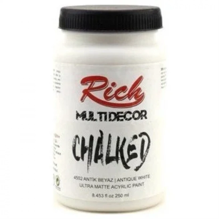 Rich Multi Decor Chalked Boya 250gr 4502 Antik Beyaz