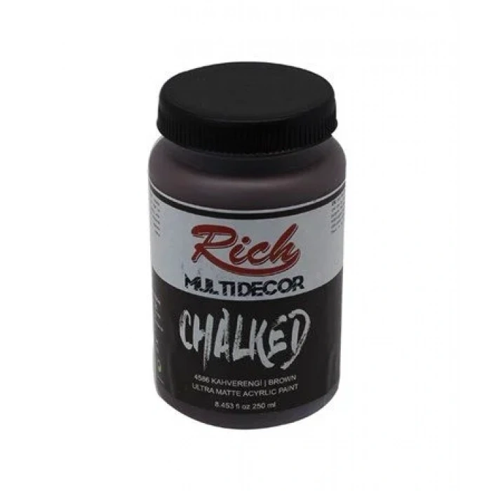 Rich Multi Decor Chalked Boya 250gr 4586 Kahverengi