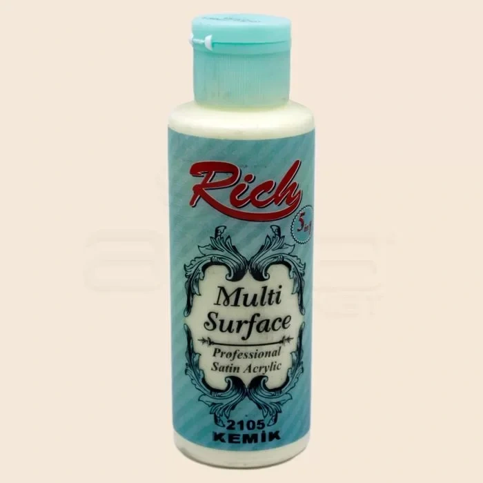 Rich Multi Surface Akrilik Boya 120ml 2105 Kemik