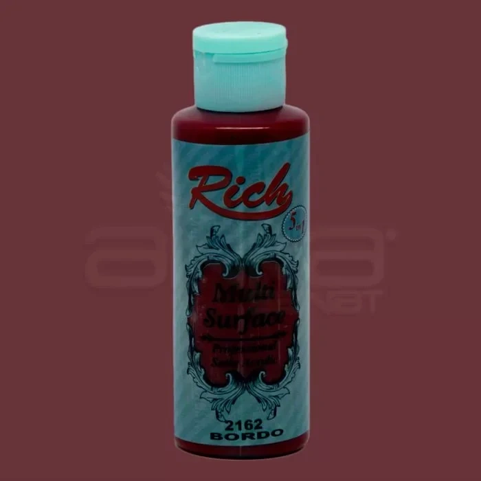 Rich Multi Surface Akrilik Boya 120ml 2162 Bordo