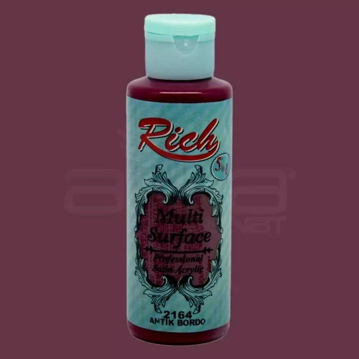 Rich Multi Surface Akrilik Boya 120ml 2164 Antik Bordo