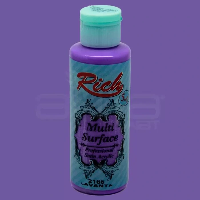 Rich Multi Surface Akrilik Boya 120ml 2166 Lavanta