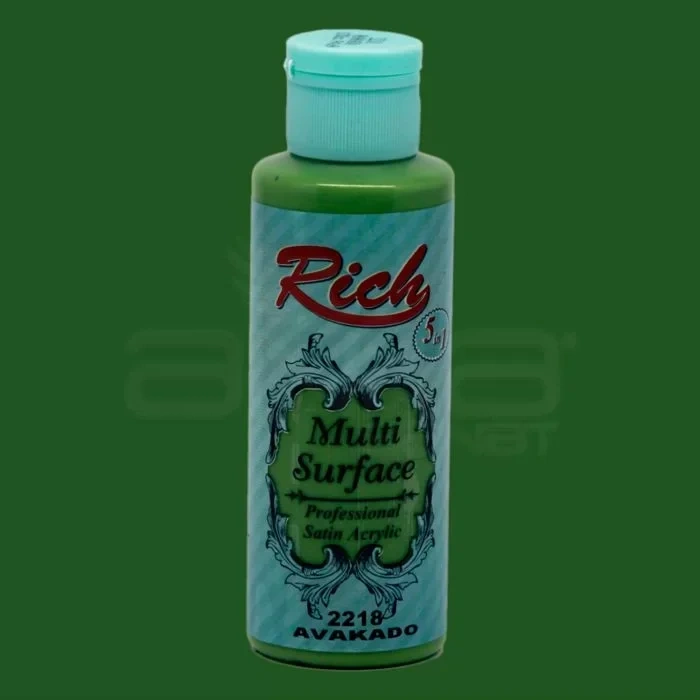 Rich Multi Surface Akrilik Boya 120ml 2218 Avakado