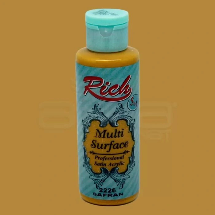 Rich Multi Surface Akrilik Boya 120ml 2226 Safran