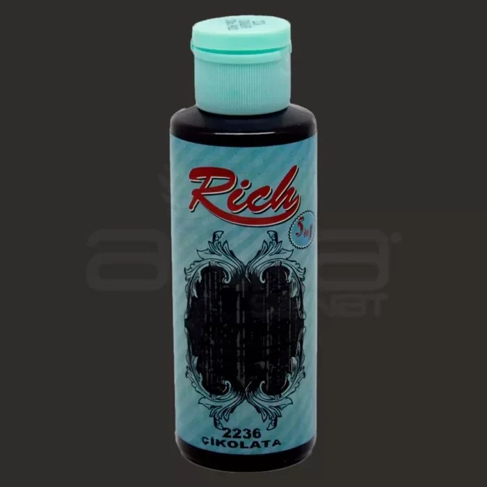 Rich Multi Surface Akrilik Boya 120ml 2236 Çikolata