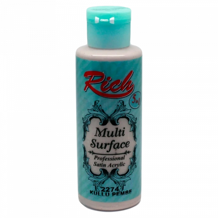 Rich Multi Surface Akrilik Boya 120ml 2274 Küllü Pembe