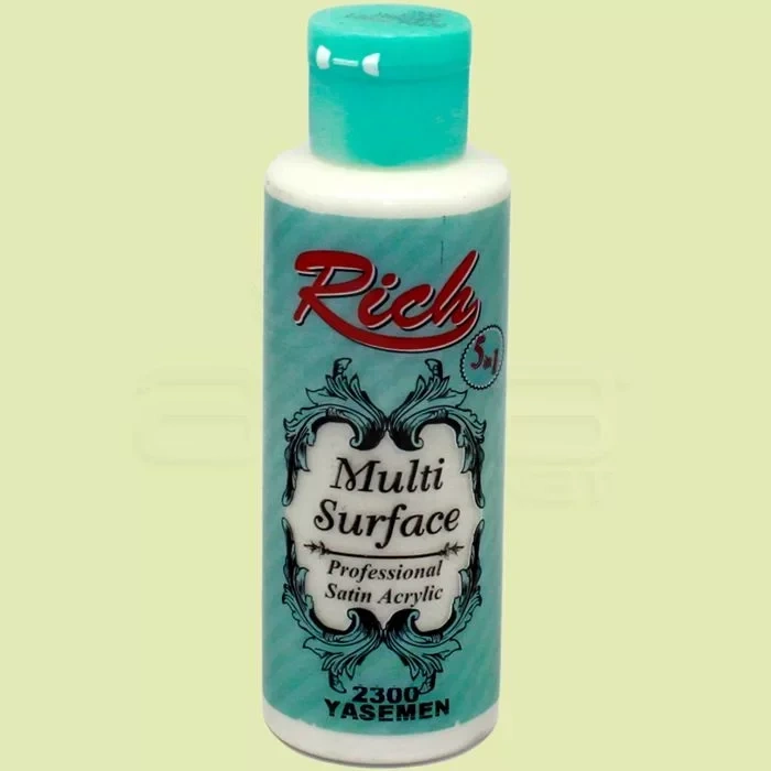 Rich Multi Surface Akrilik Boya 120ml 2300 Yasemen