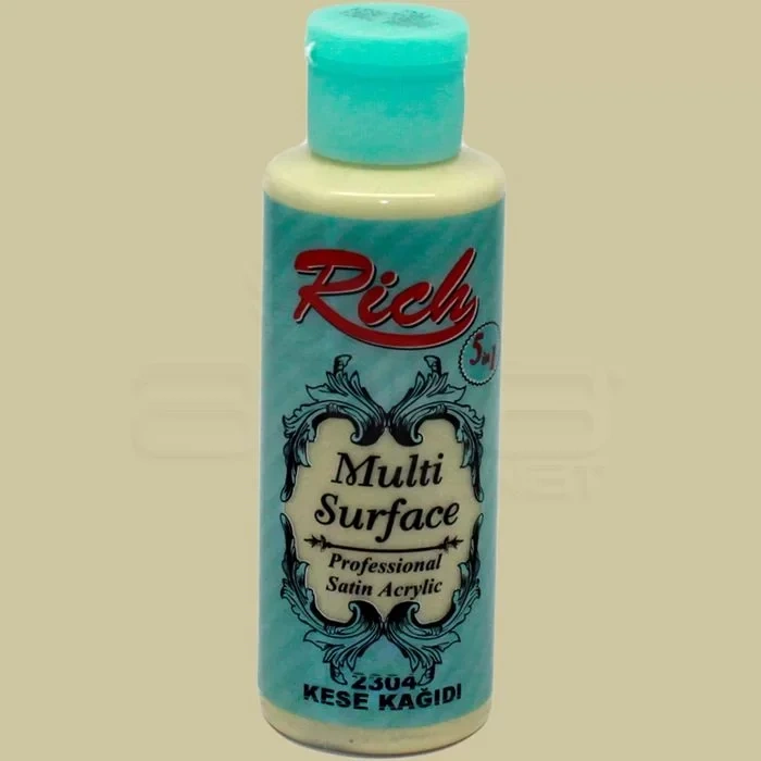 Rich Multi Surface Akrilik Boya 120ml 2304 Kese Kağıdı