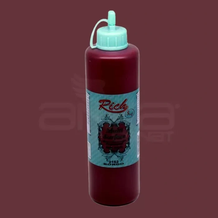 Rich Multi Surface Akrilik Boya 500cc 2162 Bordo