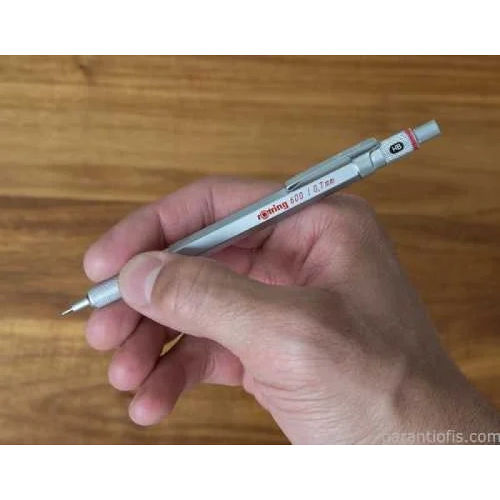 Rotring 600 Krom Mekanik Teknik Çizim Kalemi 0,7mm