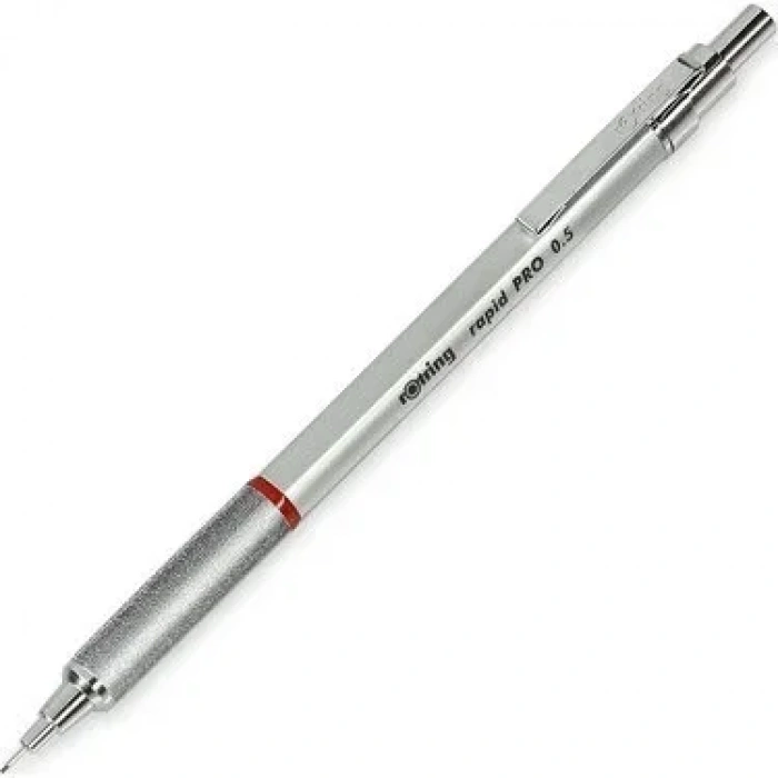 Rotring Rapid Pro Versatil Kurşun Kalem Krom 0.5mm