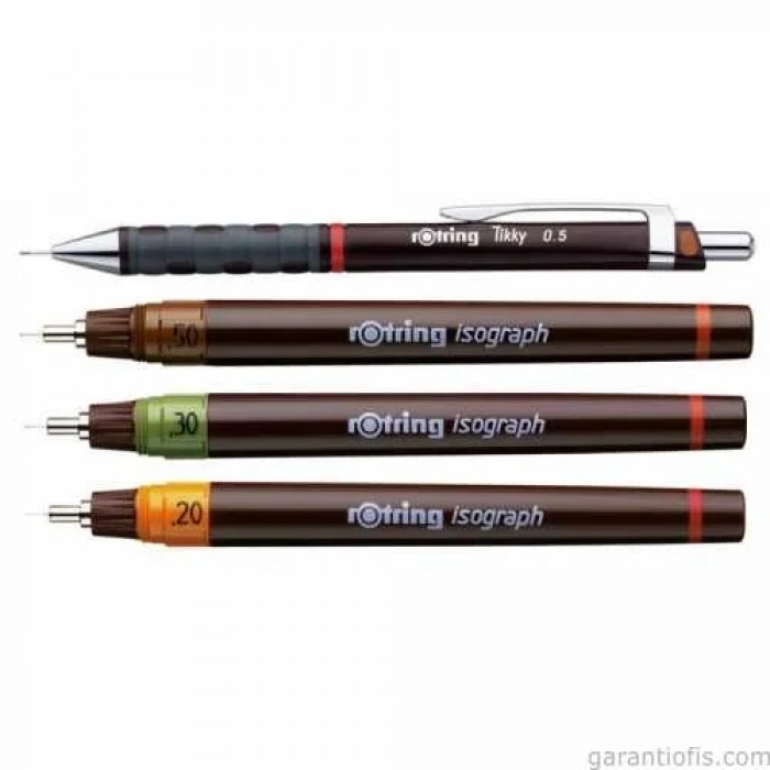 Rotring S0699320 Isograf Rapido Kalem Seti Junior Set
