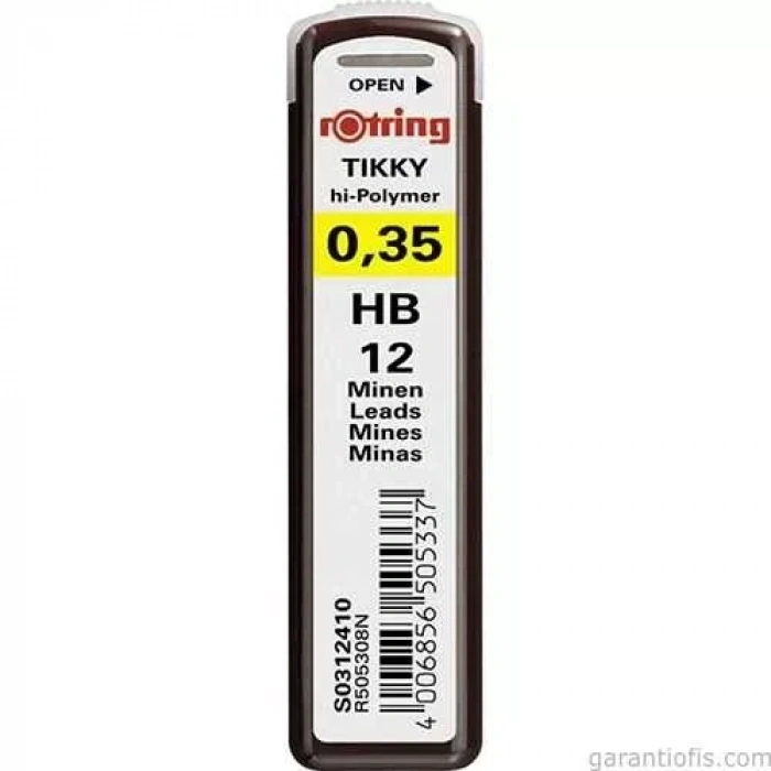 Rotring Tikky Yüksek Kaliteli Kurşun Kalem Ucu 0.3 mm (HB)