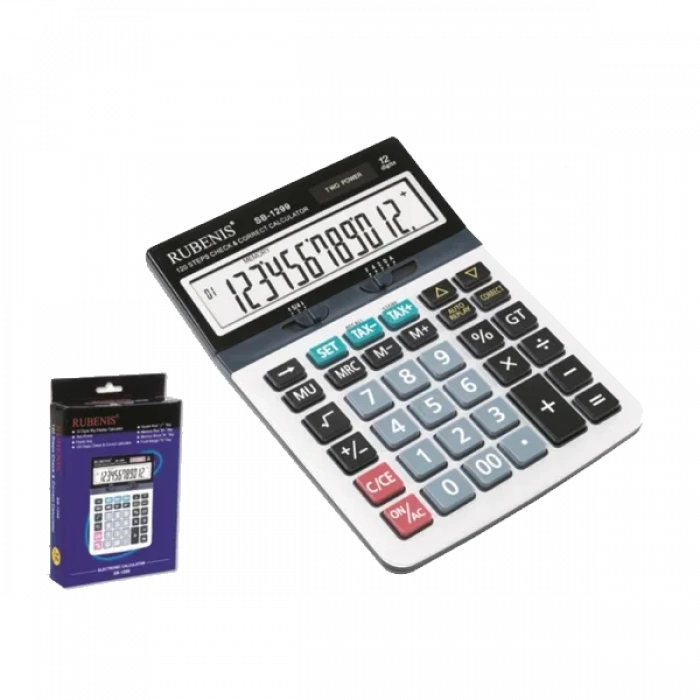 Rubenis Hesap Makinesi Masa Üstü 12 Hane SB-1299
