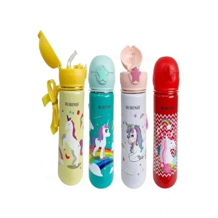 RUBENIS RCM-01 ÇELİK MATARA HAYVAN FİGÜRLÜ 500 ml