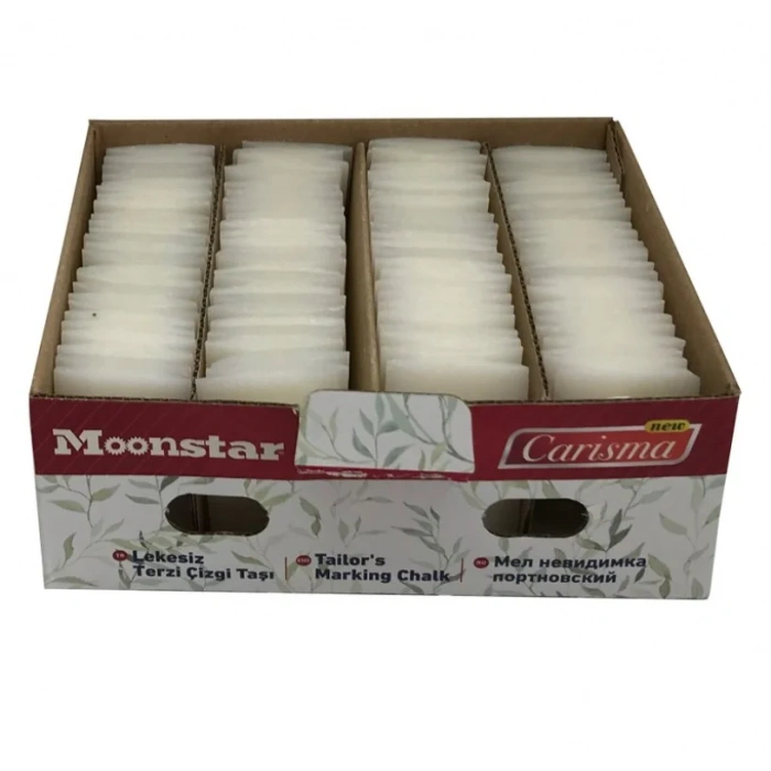 Sabun Çizgi Taşı Beyaz 100 Adet / CARISMA-02