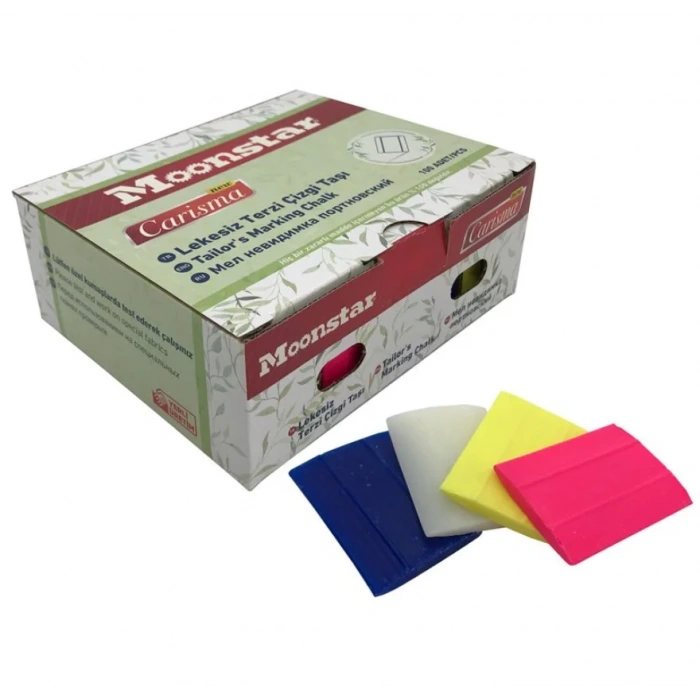 Sabun Çizgi Taşı Karışık 100 Adet / CARISMA-01