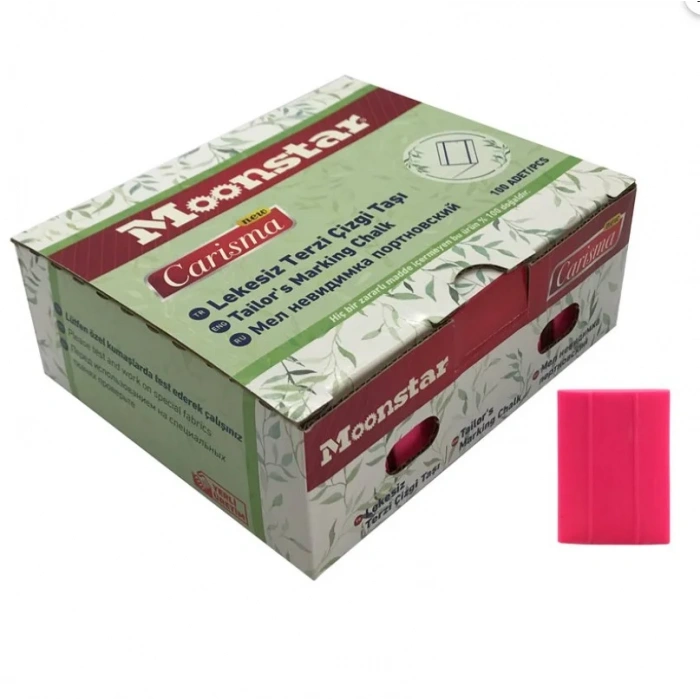 Sabun Çizgi Taşı Pembe 100 Adet / CARISMA-06