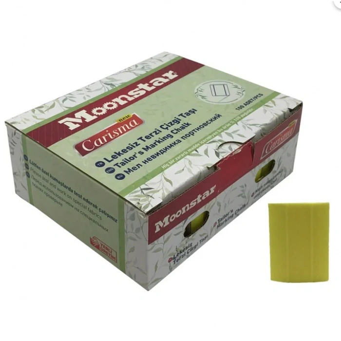 Sabun Çizgi Taşı Sarı 100 Adet / CARISMA-05