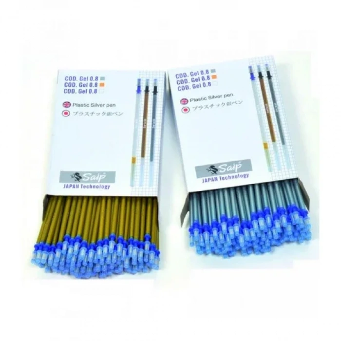 SAİP Gümüş Kalem Plastik Gövdeli (Altın)