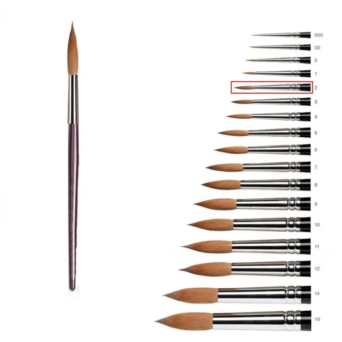 SAMUR 2 No SULU BOYA FIRÇASI