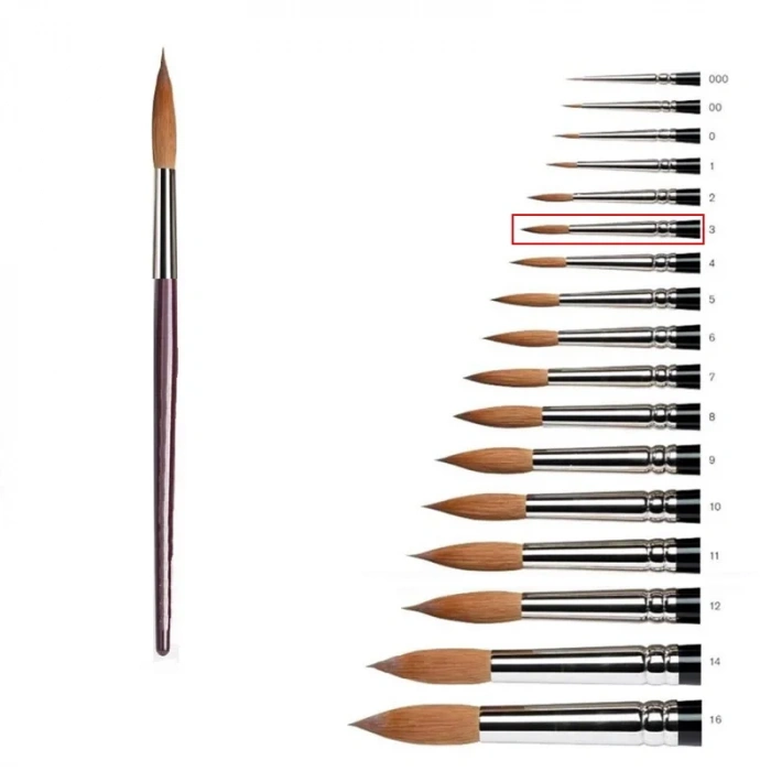 SAMUR 3 No SULU BOYA FIRÇASI