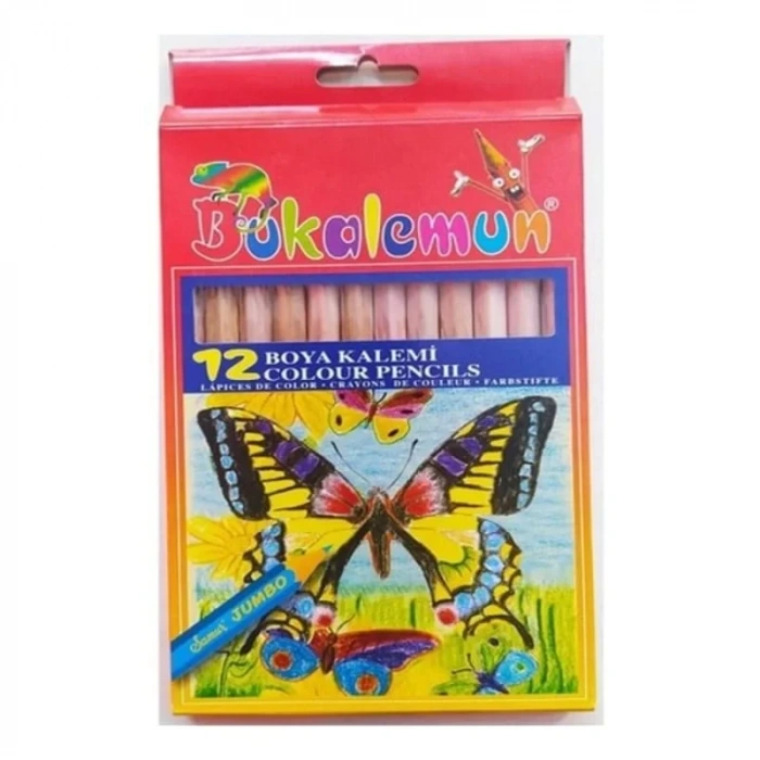 SAMUR BUKALEMUN 12 RENK NATUREL JUMBO KURUBOYA