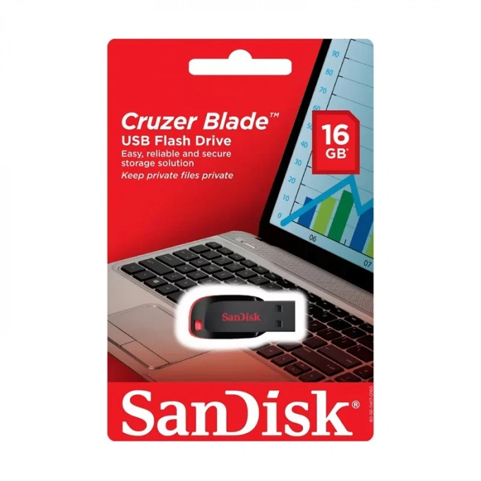 Sandisk Cruzer Flash Bellek 16gb (sdcz50-016g-b35)
