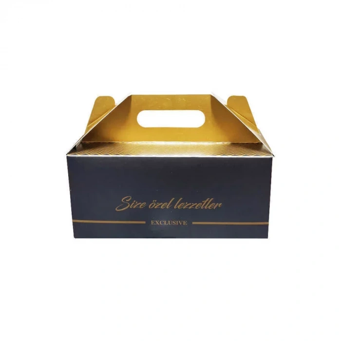 Saplı Yarım Baton Kutusu 11x10x22 Cm - 100 Adet