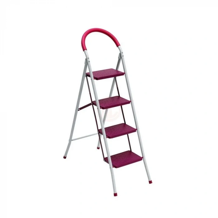 Saraylı Pratik Mega Metal Merdiven 4 Basamaklı