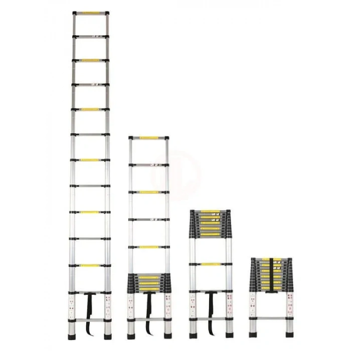 Saraylı Teleskopik Merdiven 13 Basamak 380 Cm