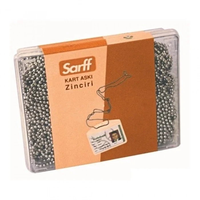 Sarff Kart Askı Zinciri 75cm - 100adet