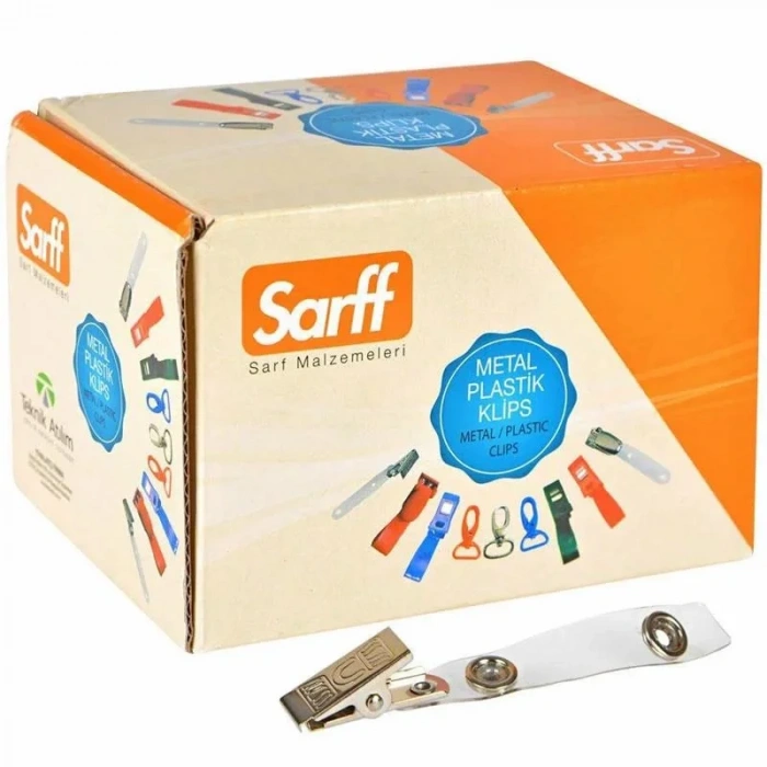 SARFF METAL MAŞALI KLİPS - 100ADET