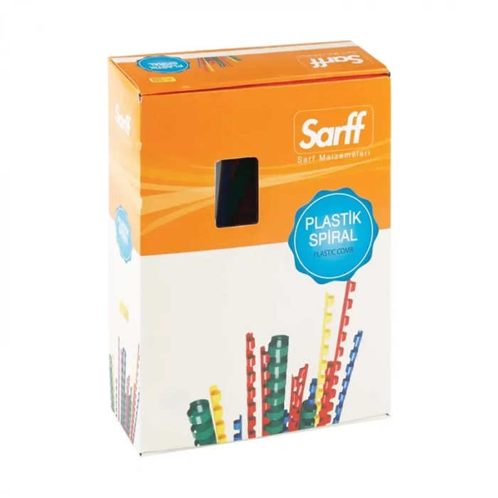 Sarff Plastik Spiral 18mm Mavi 100lü (15312043)
