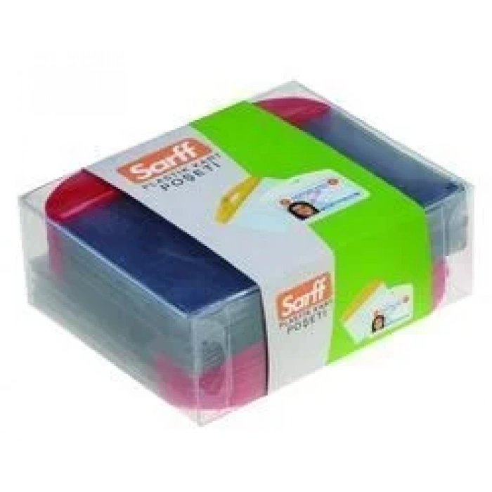 SARFF PVC YATAY KART POŞETİ BEYAZ 75X95 100LÜ