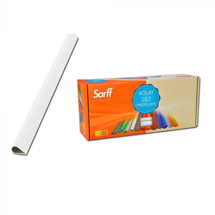 Sarff Sırtlık 6 mm Beyaz 100lü