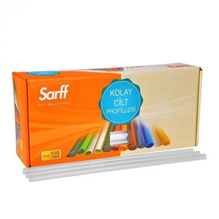 Sarff Sırtlık Oval 10 Mm Şeffaf 100lü