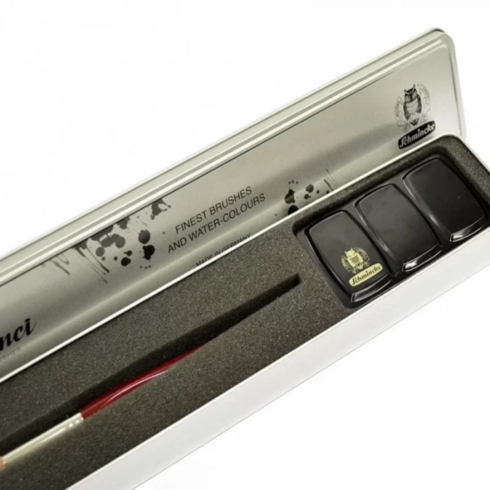 Schmincke Da Vinci Finest Brushes And Watercolours Fırça+Suluboya Seti