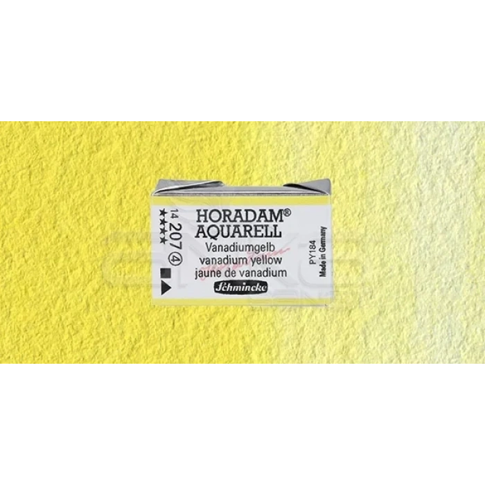 Schmincke Horadam Aquarell 1/1 Tablet 207 Vanadium Yellow seri 4