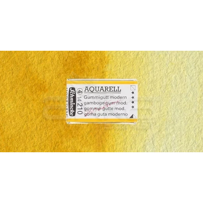 Schmincke Horadam Aquarell 1/1 Tablet 210 Gamboge Gum Modern seri 4