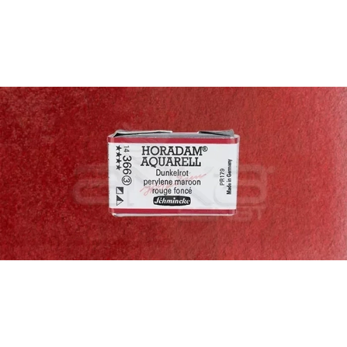 Schmincke Horadam Aquarell 1/1 Tablet 366 Deep Red Seri 3