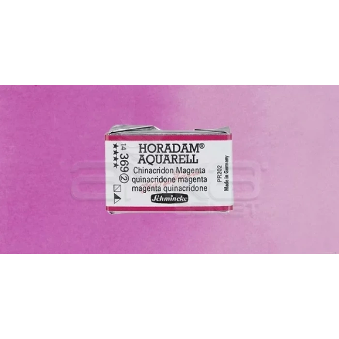 Schmincke Horadam Aquarell 1/1 Tablet 369 Quinacridone Magenta Seri 2