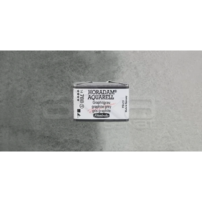 Schmincke Horadam Aquarell 1/1 Tablet 788 Graphite Grey Seri 1