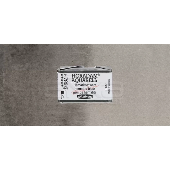 Schmincke Horadam Aquarell 1/1 Tablet 789 Hematite Black Seri 3
