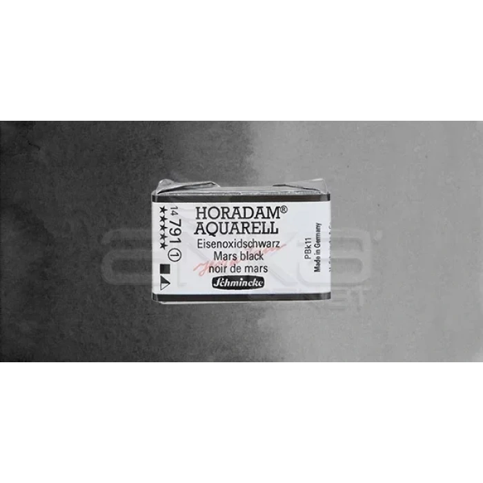 Schmincke Horadam Aquarell 1/1 Tablet 791 Mars Black Seri 1