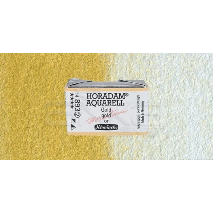 Schmincke Horadam Aquarell 1/1 Tablet 893 Gold seri 2
