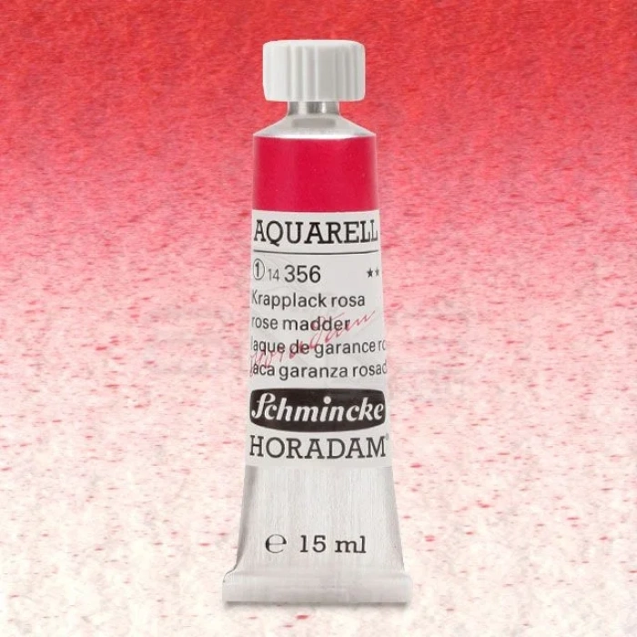 Schmincke Horadam Aquarell Tube 15ml Seri 1 Rose Madder 356